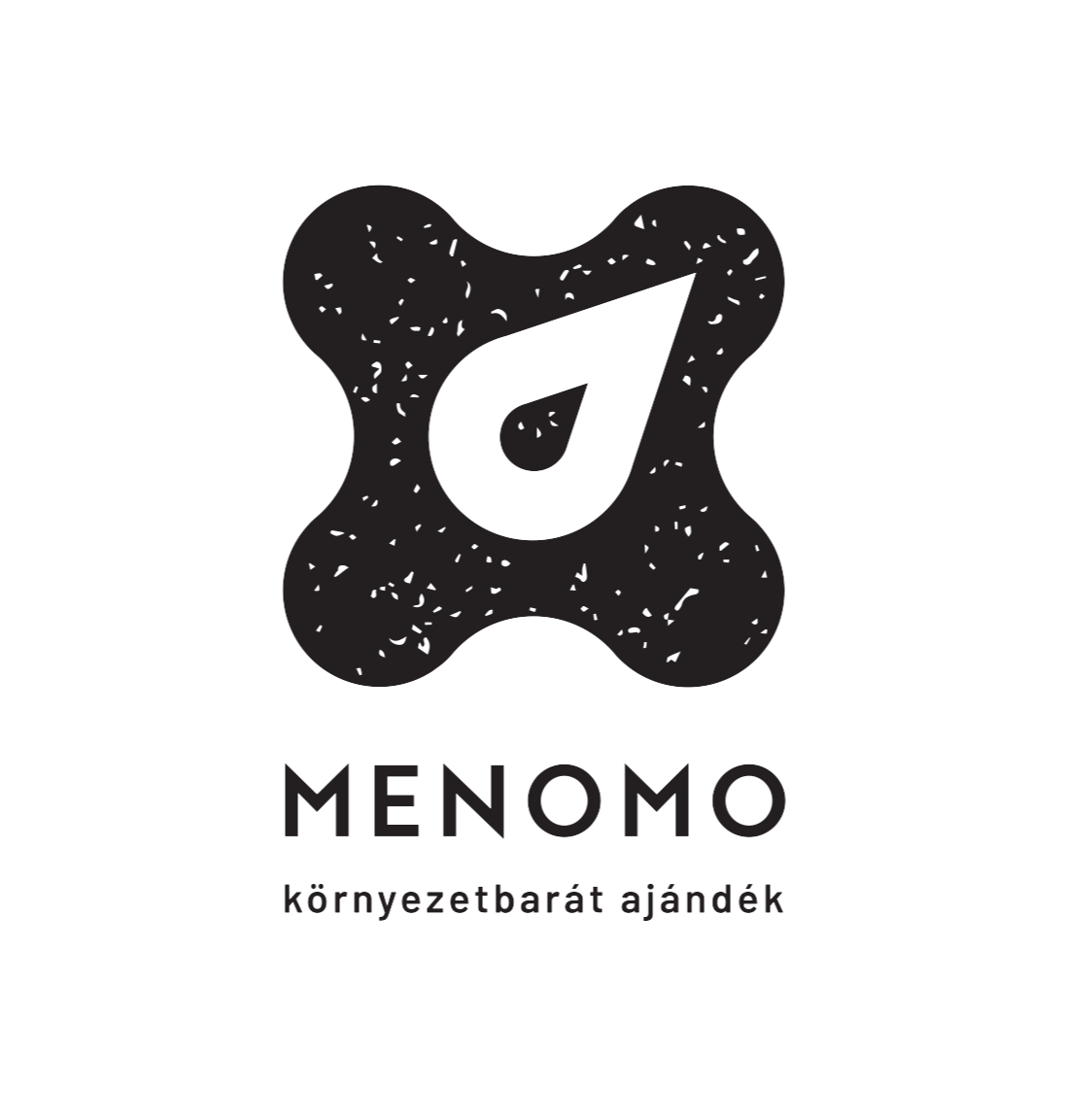 menomo logo környezetbarát ajándék felirattal